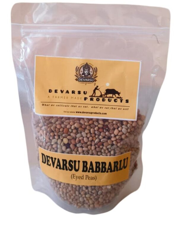 Devarsu Organic Bobbarlu-Black Eyed Peas of 500g